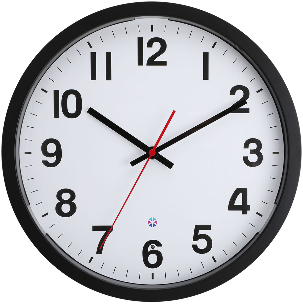 eYotto 12 Inch Silent Glow Clock with Night Light, in the Dark Wall Clock, Lighted up Wall Clock for Bedroom, Large Display Clock for Living Room Kitchen