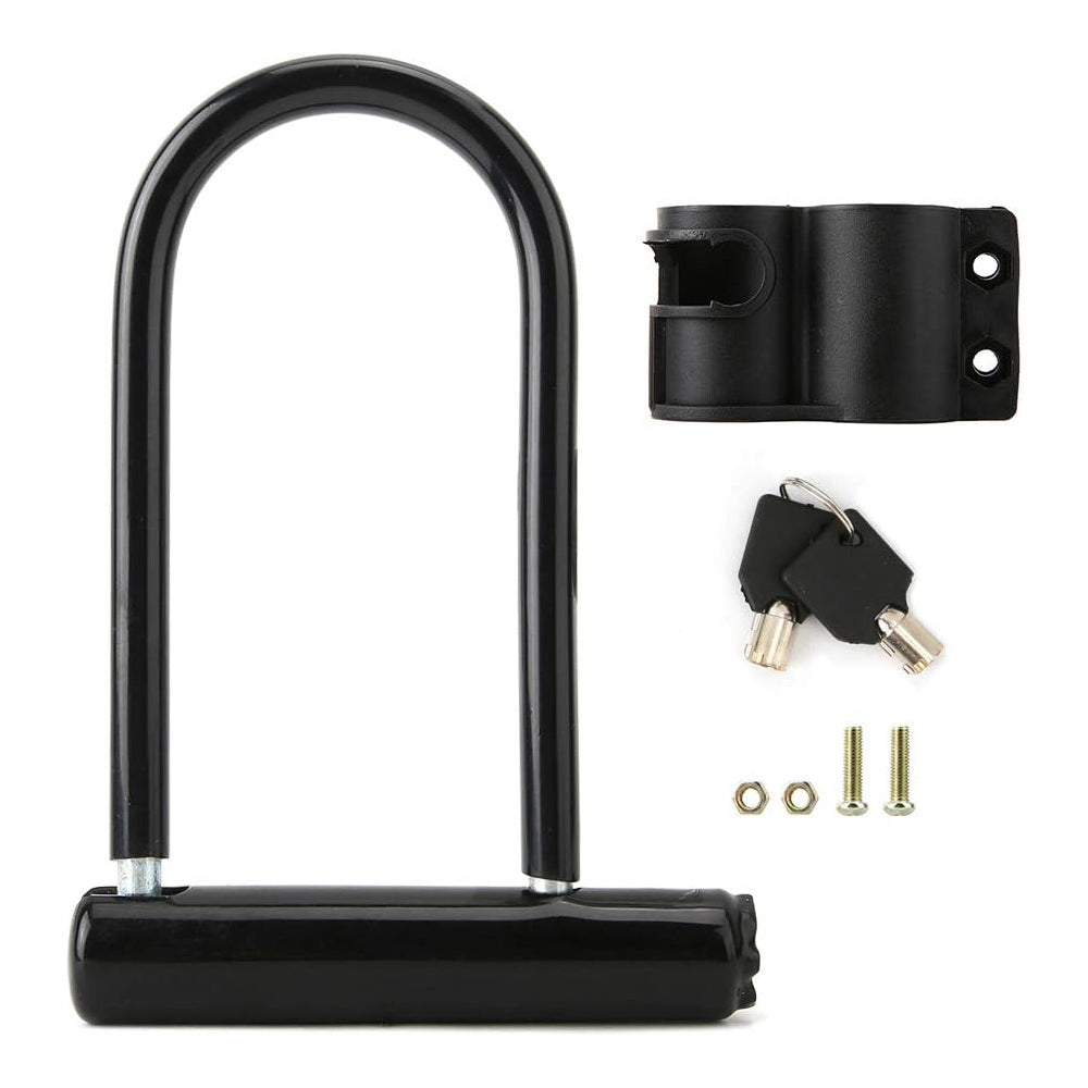 eYotto 2 Pack U-Lock Bike Lock Set, Heavy Duty U Shaped Bicycle Locks, Security Anti-Theft Mountain Bike Locks with Keys