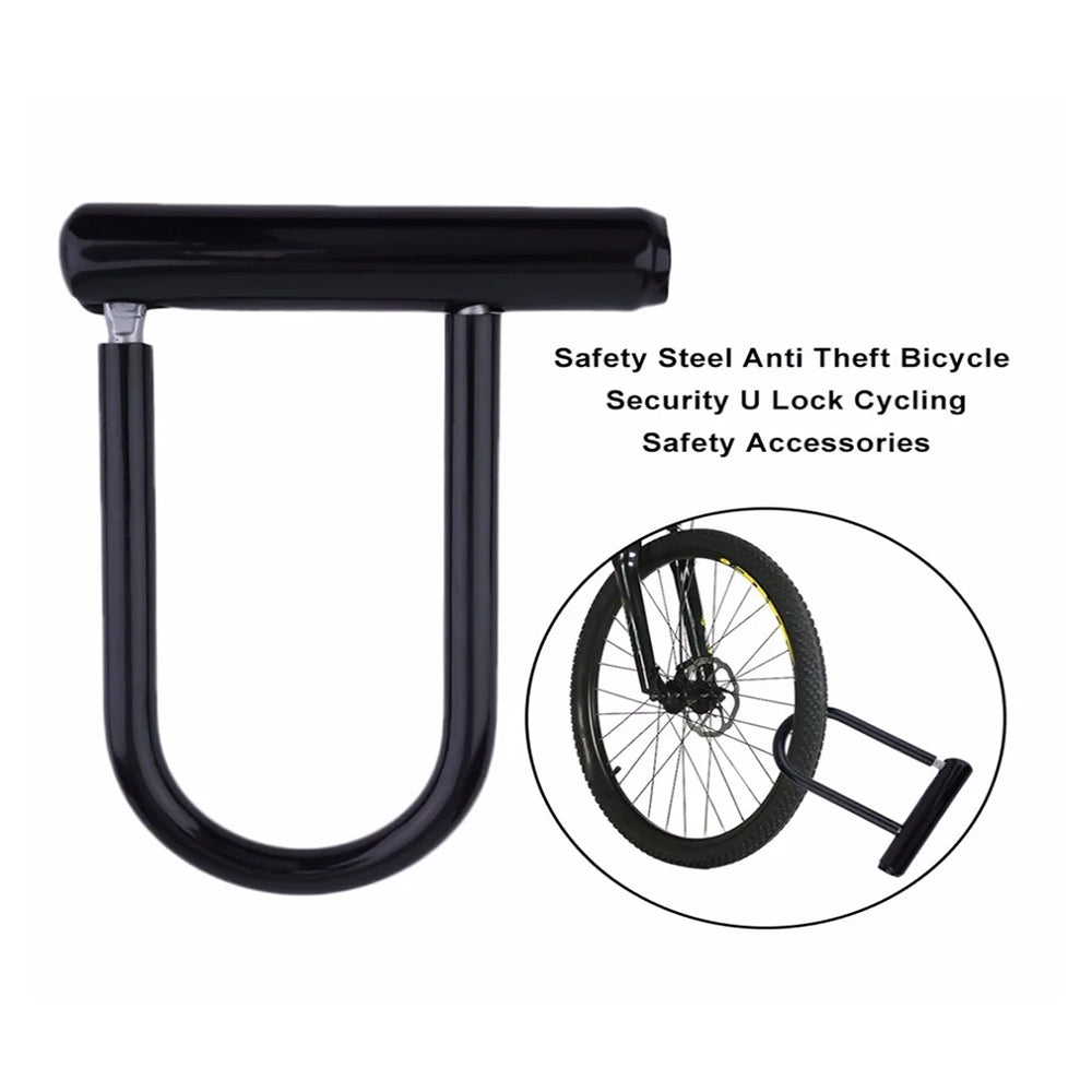 eYotto 2 Pack U-Lock Bike Lock Set, Heavy Duty U Shaped Bicycle Locks, Security Anti-Theft Mountain Bike Locks with Keys