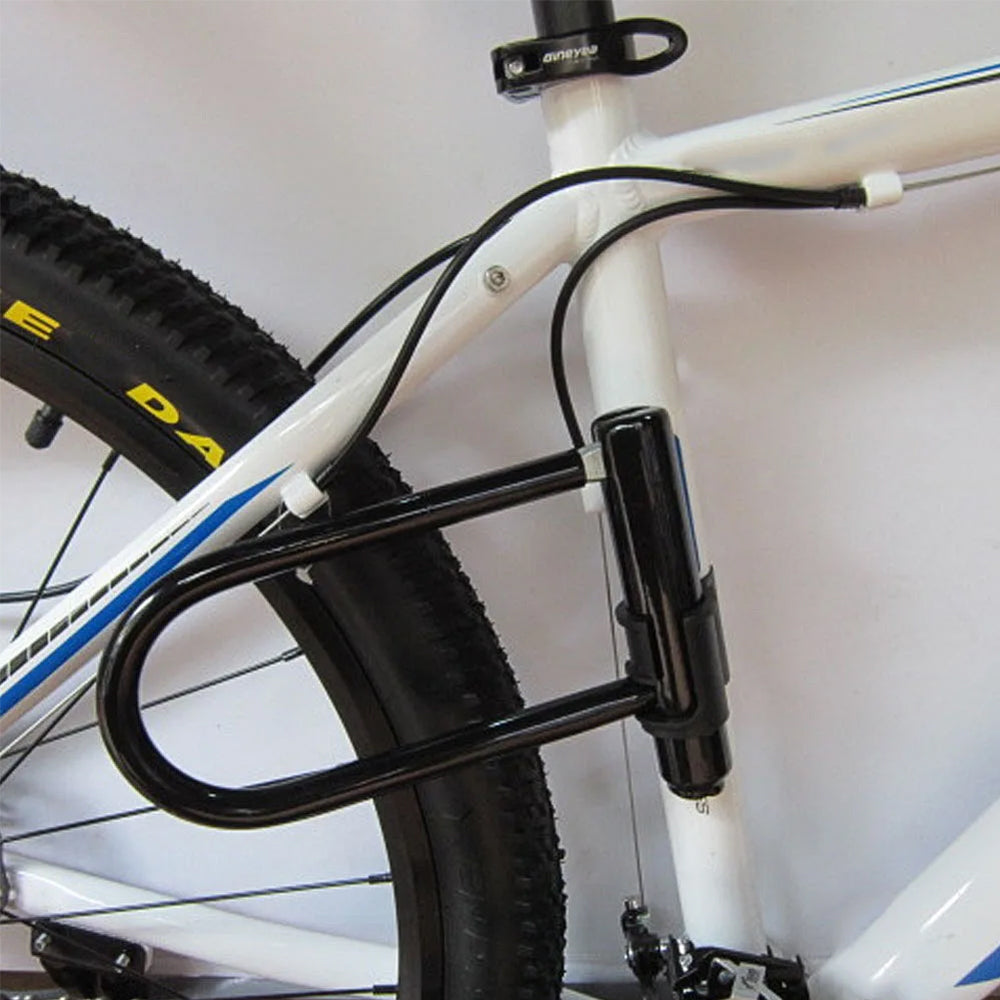 eYotto 2 Pack U-Lock Bike Lock Set, Heavy Duty U Shaped Bicycle Locks, Security Anti-Theft Mountain Bike Locks with Keys