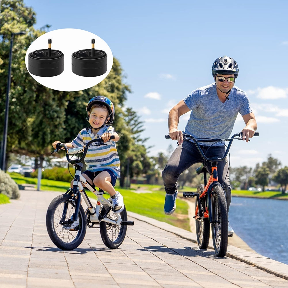 eYotto 2 Pack Bike Tires,700c x 35-43c, Black, Bicycle Replacement Tires, Butyl Rubber