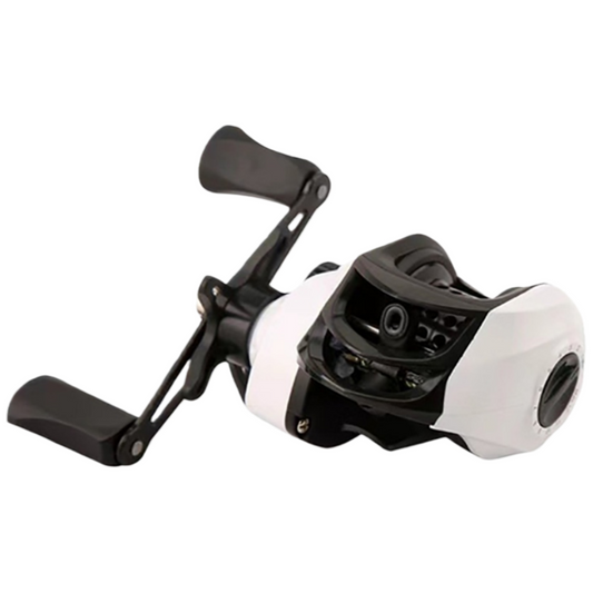 Eyotto 7.2:1 Metal Fishing Reel, Right Hand, White