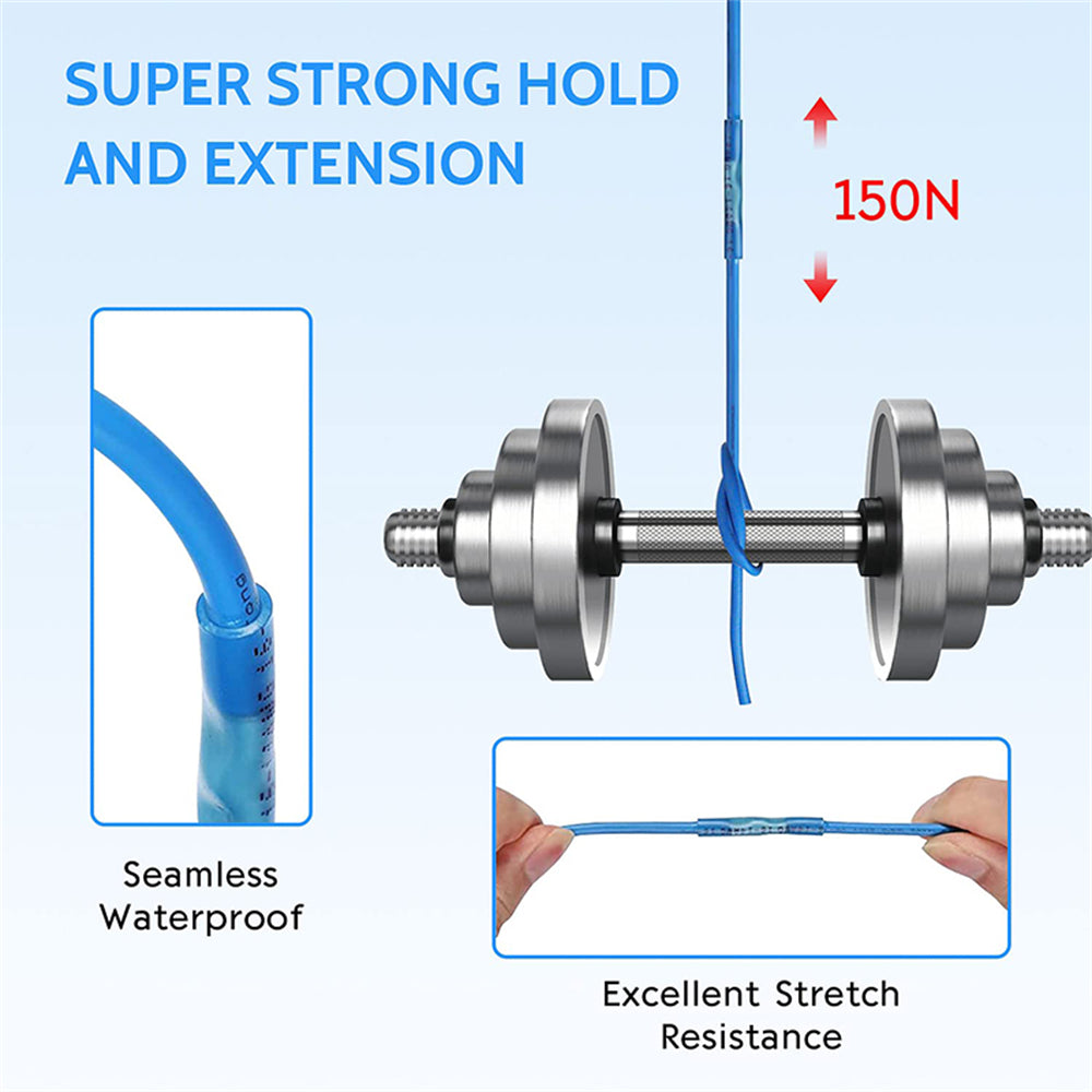 Eyotto 330PCS Heat Shrink Bullet Connectors Butt Splice Wire Connectors Kit, Tinned Copper Insulated Connectors